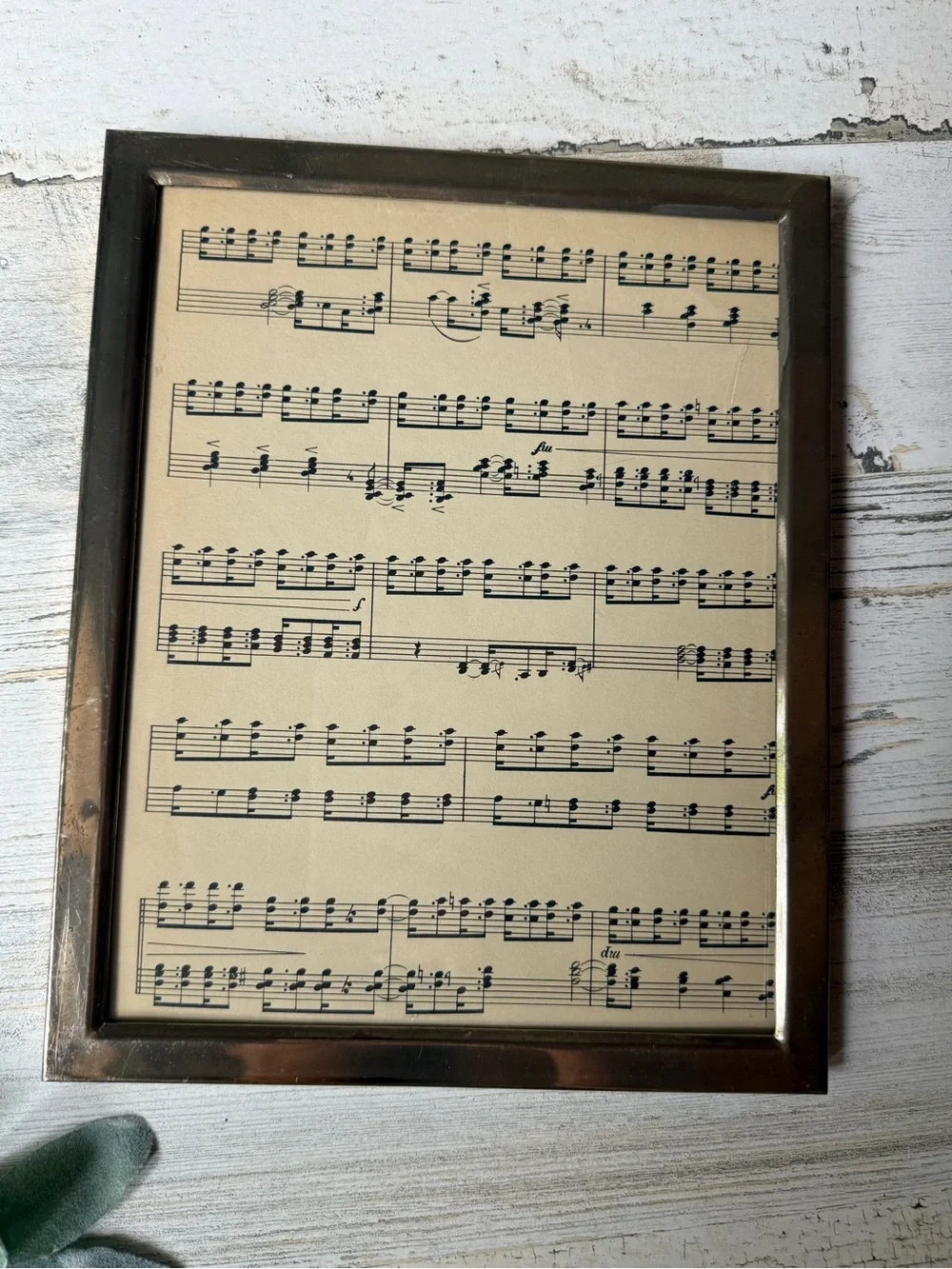 Vintage Silver Tone (8x10) Metal Picture Photo Frame Tabletop or Wall Mount